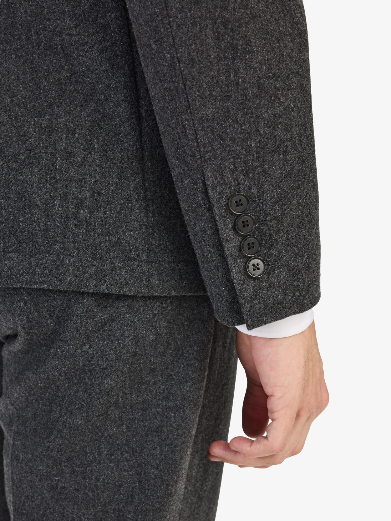 Image number 6 for product Grå Flanelldress