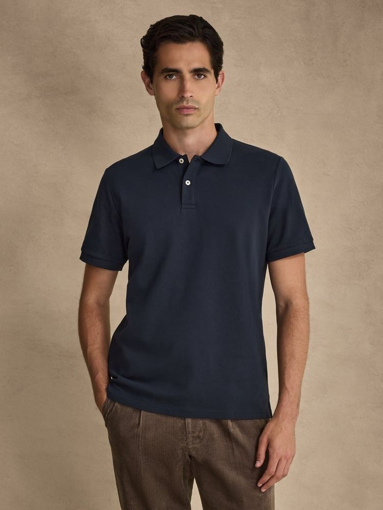 Navy Blue Polo Shirt