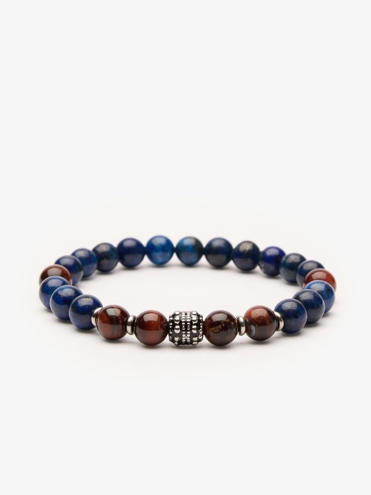 Blue Beaded Bracelet