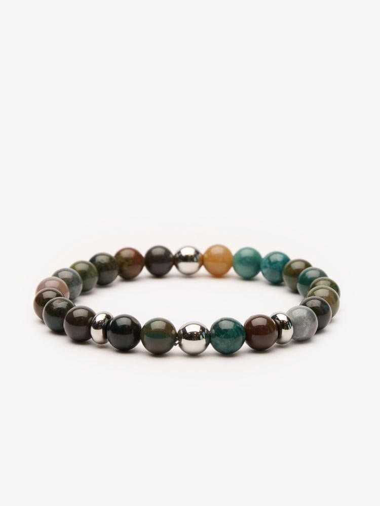 Green Beaded Bracelet