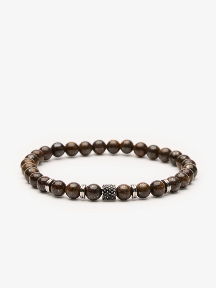 Brown Beaded Bracelet