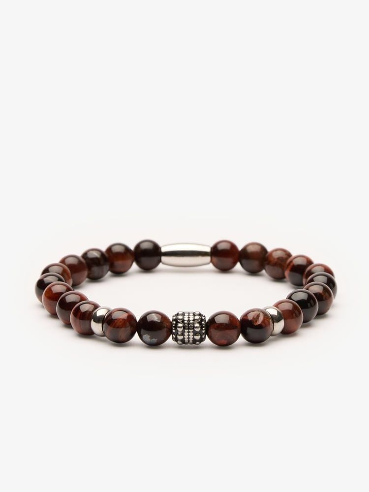 Brown Beaded Bracelet