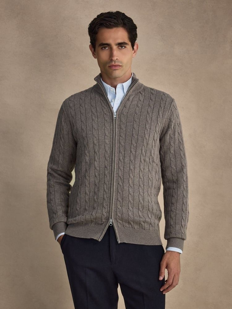 Taupe Cardigan