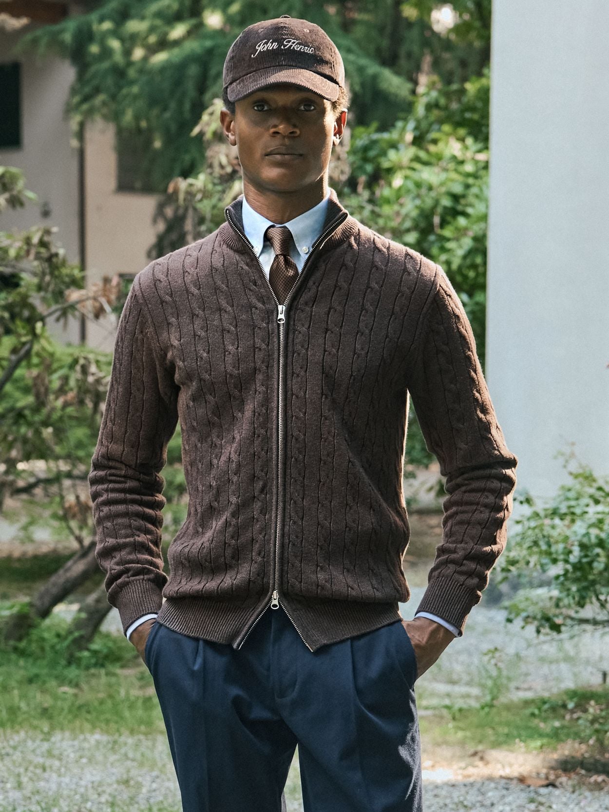 brown dress sweater men Dark Cardigan - Cotton Zipper - Buy online and sleeve bottom