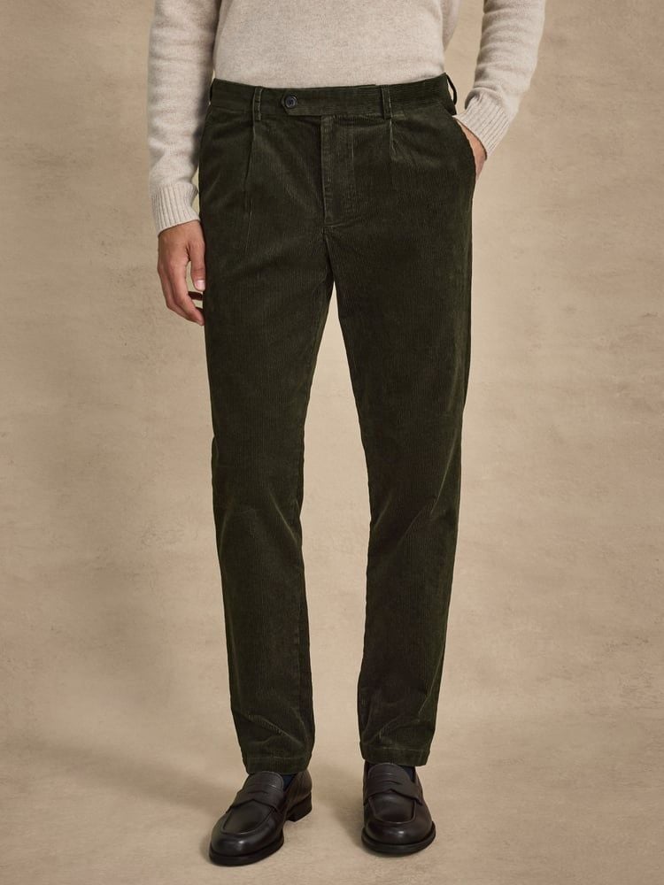 Green Corduroy Trousers
