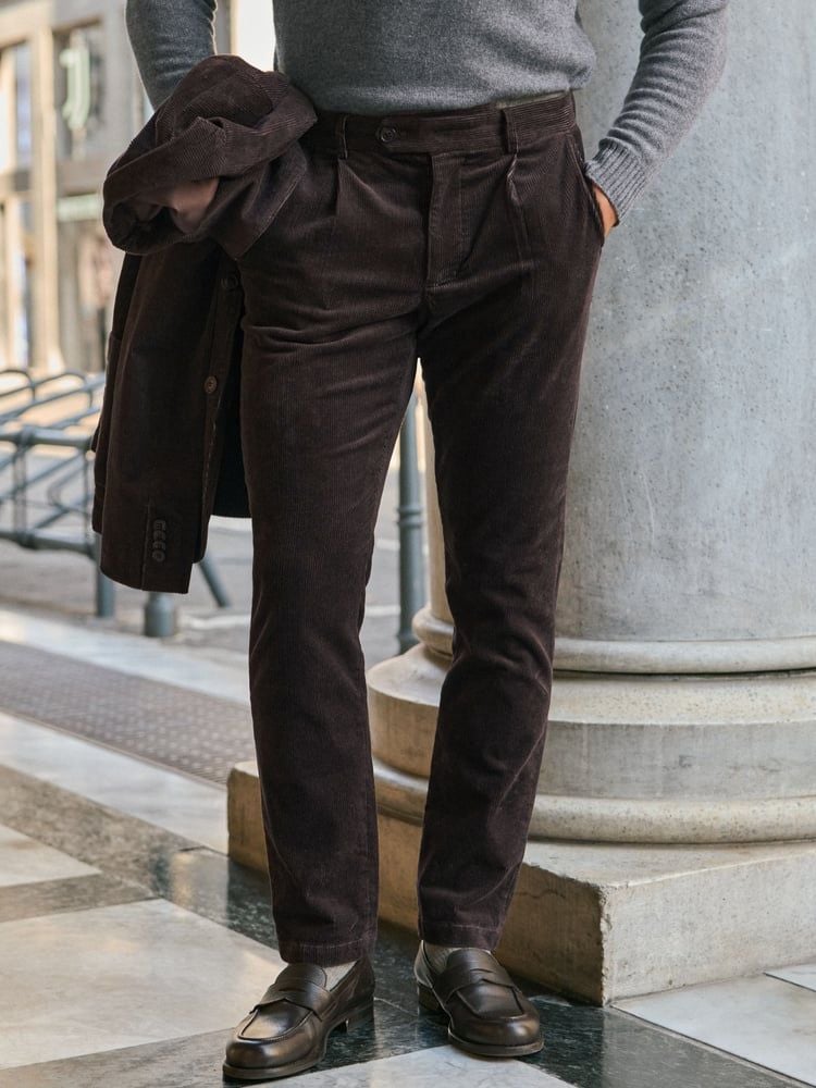 Brown Corduroy Trousers