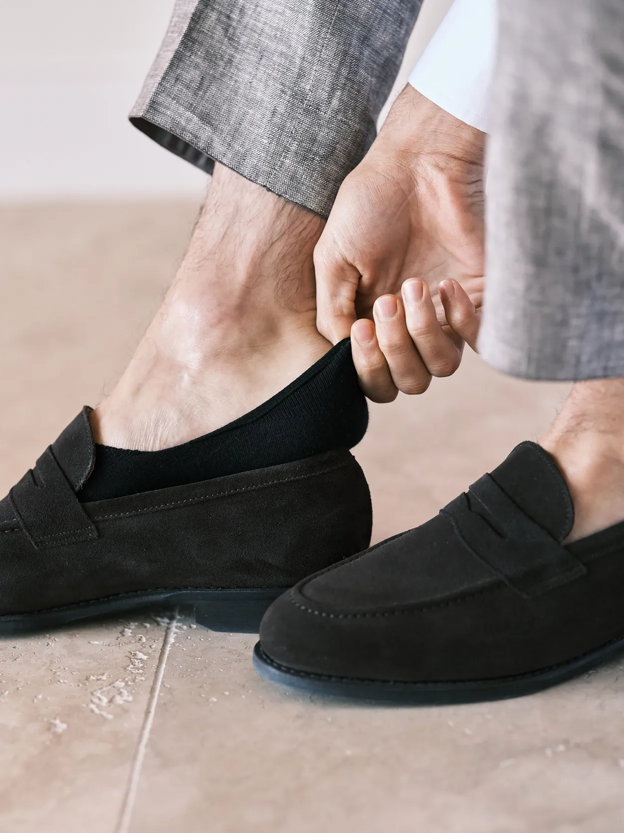 Image number 2 for product 6-Pack Black Socks Trento