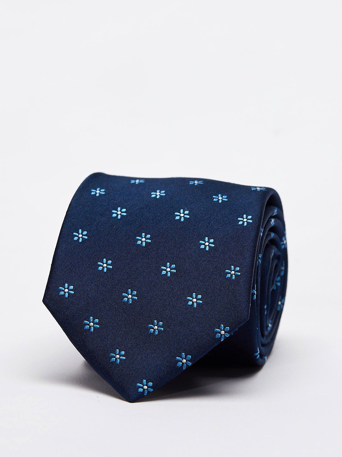 Blue Tie Floral 