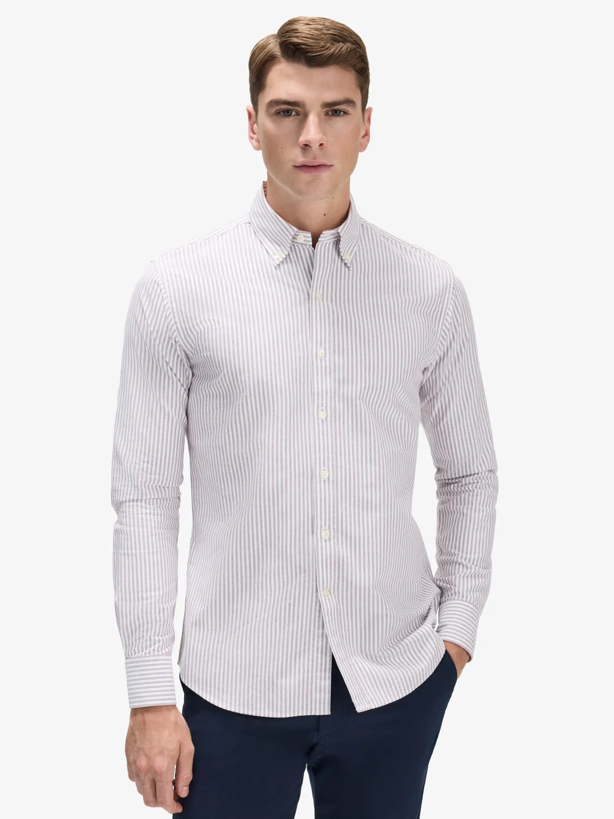 Chemise Oxford Bourgogne Aidan