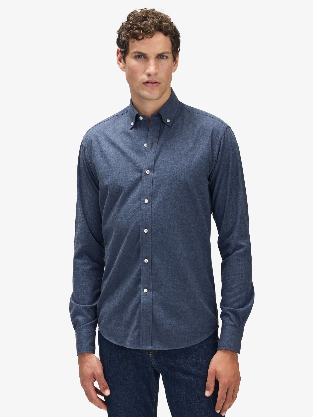 Chemise en Flanelle Bleue Tires