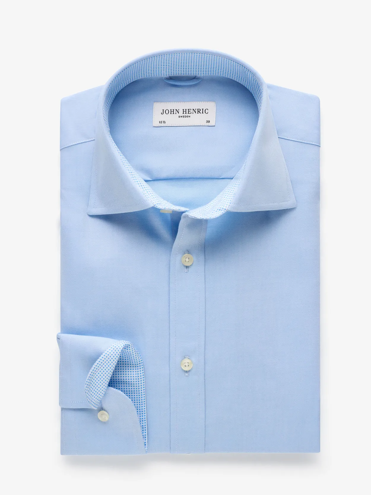 Light Blue Contrast Shirt Lane