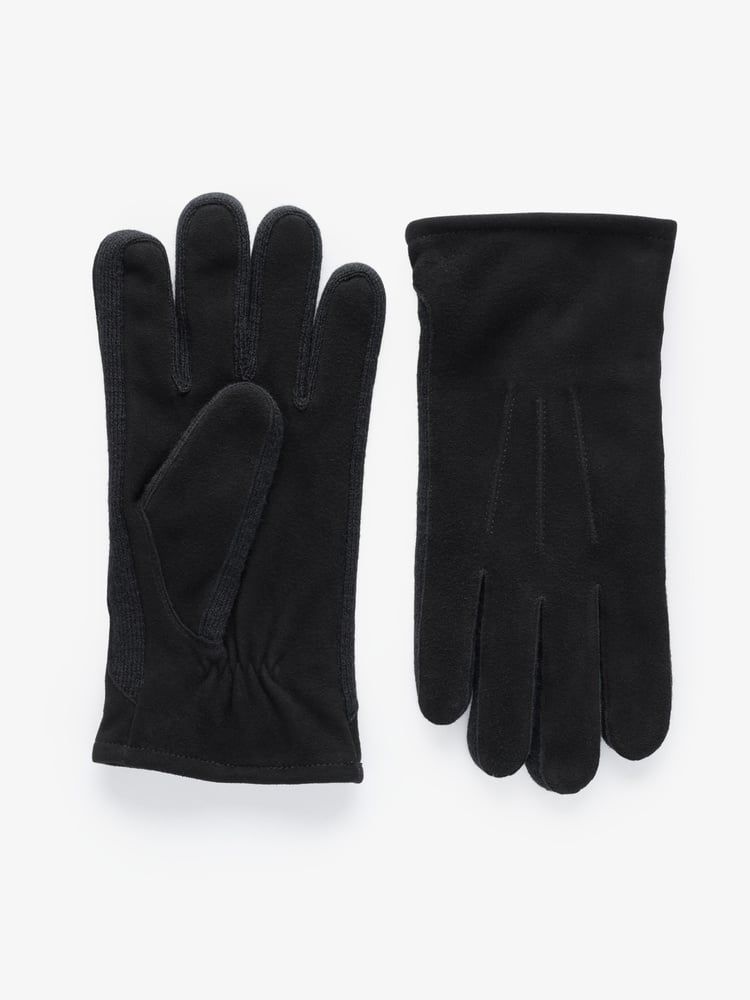 Black Leather Gloves - Men's leather gloves - Buy online | John Henric