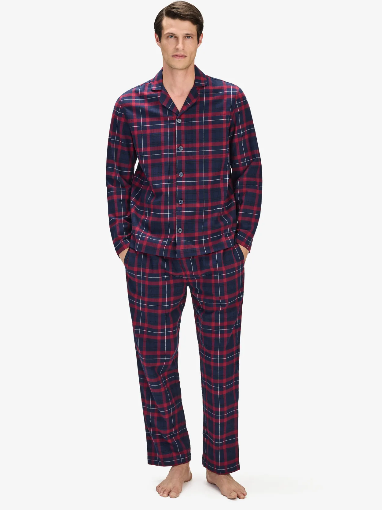 Donkerblauw Pyjamaset Nathan