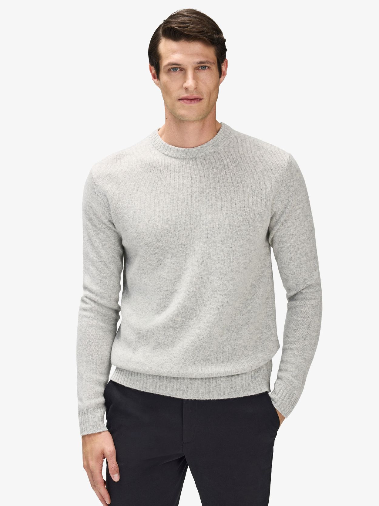 Grijze Cashmere Blend Trui Carl