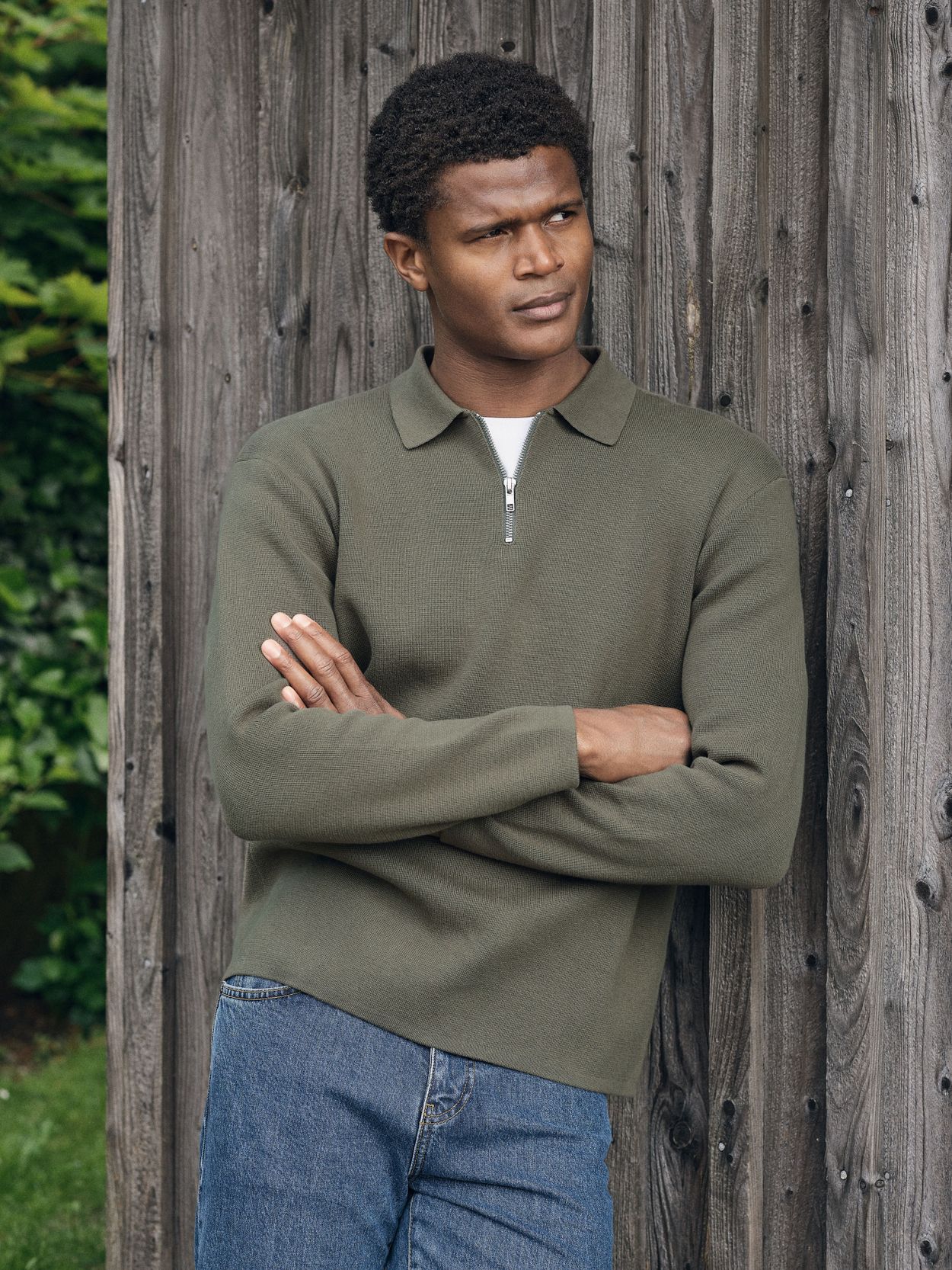 Cotton Zip Sweater Buy online John Henric