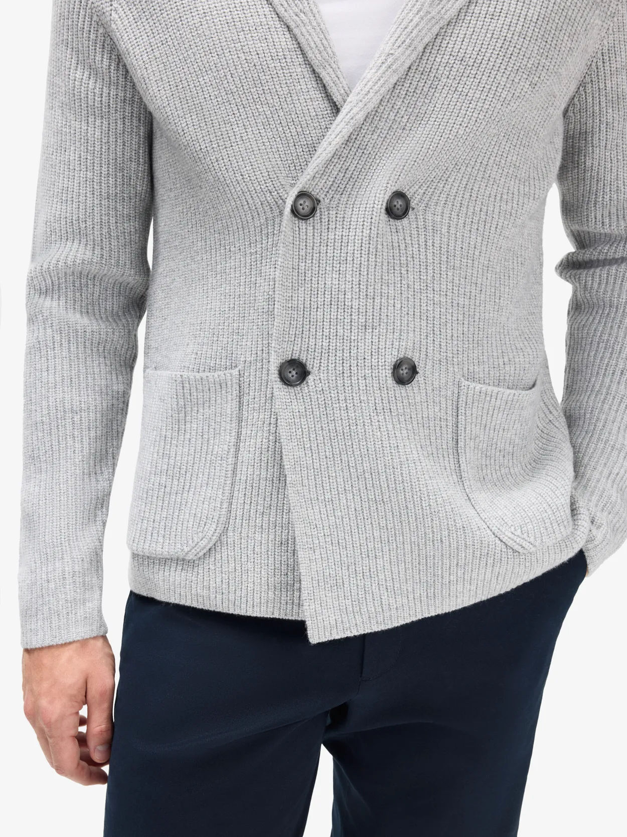 カーディガン IONSEOUL Heavy wool Cardigan モヘア IONSEOUL(アイオンソウル) カーディガン(メンズ) - 海外