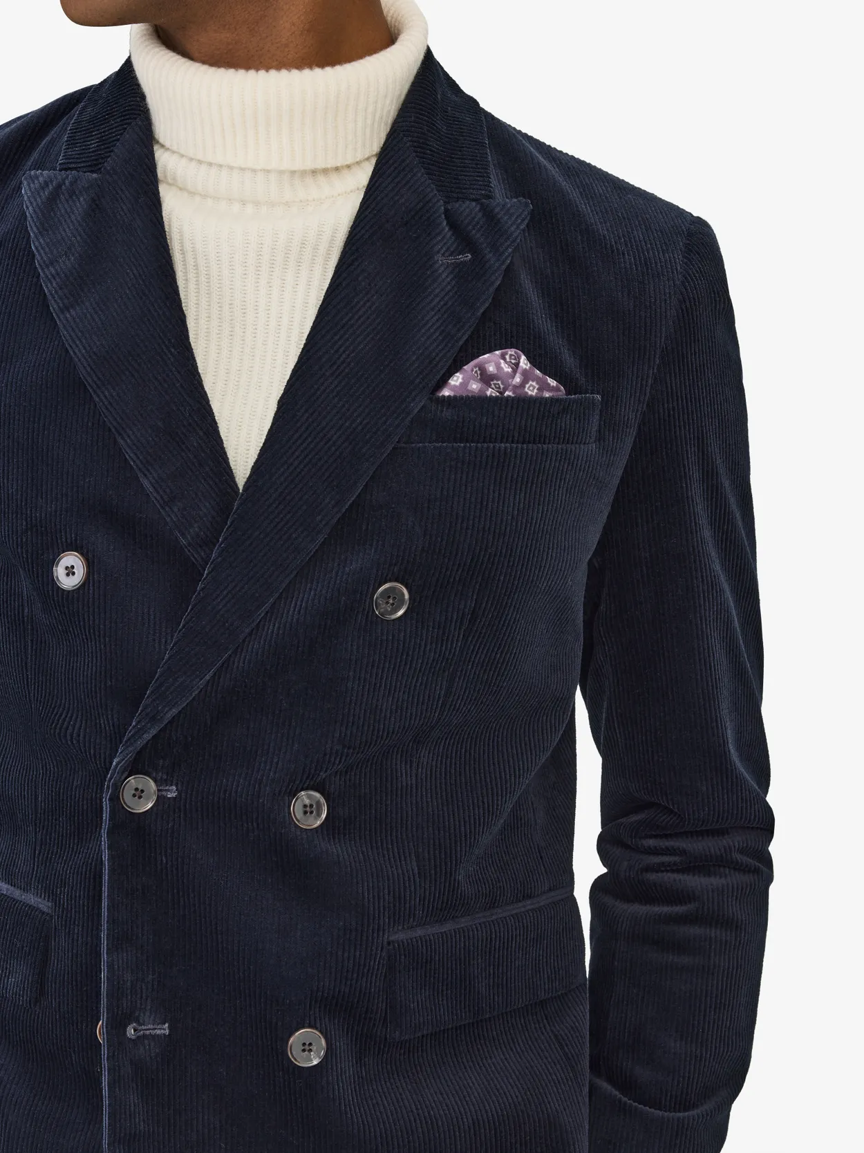 Navy corduroy blazer mens best sale