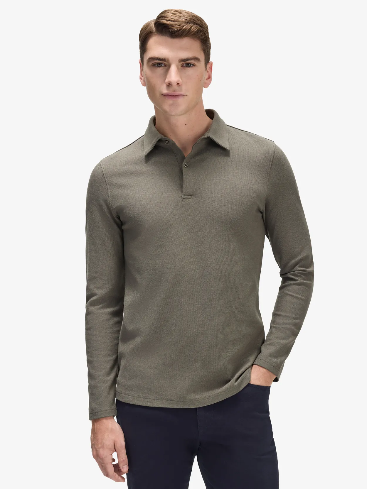 Grüner Polopullover Amaranto