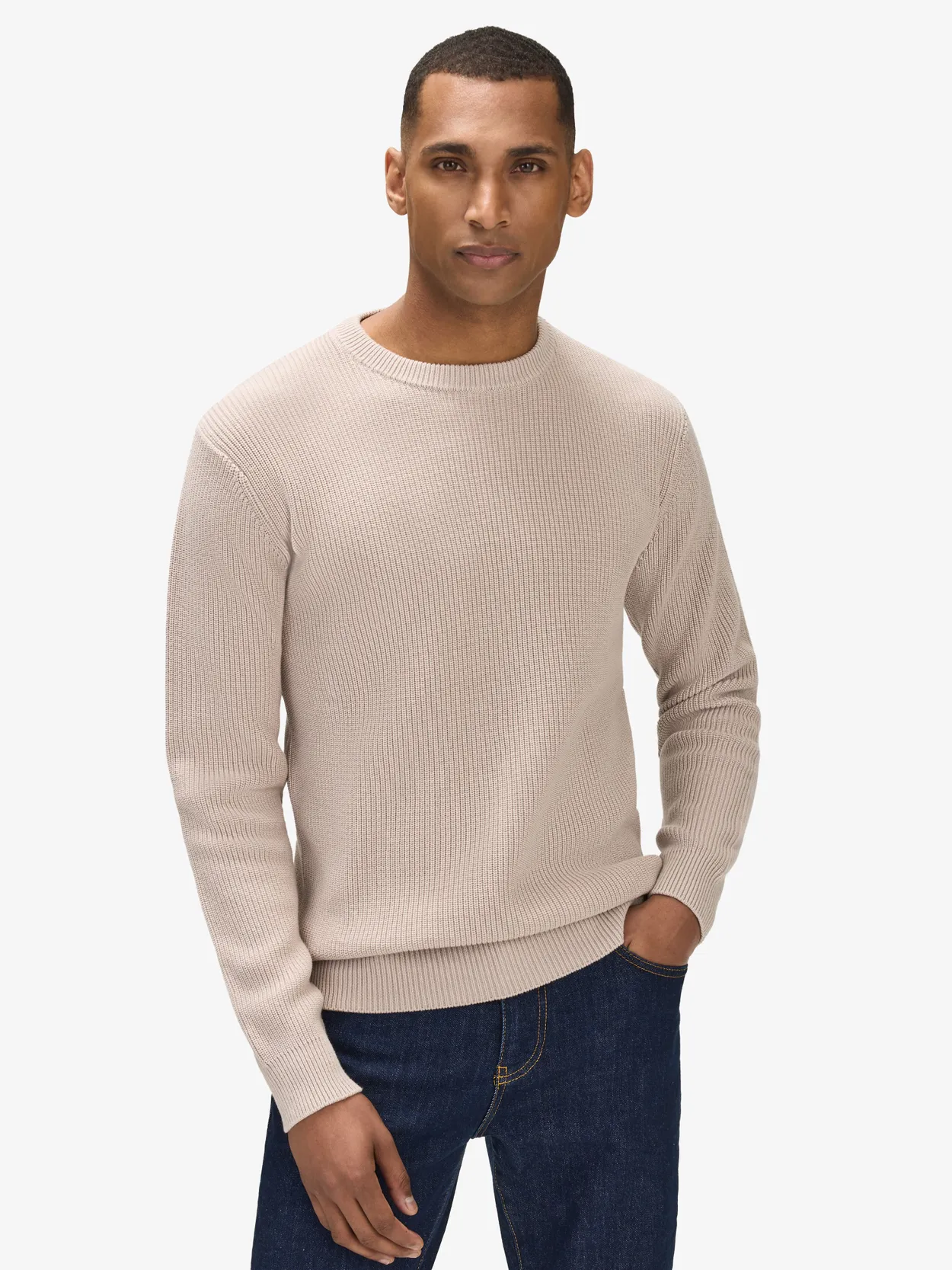 Beiger Pullover Tomar