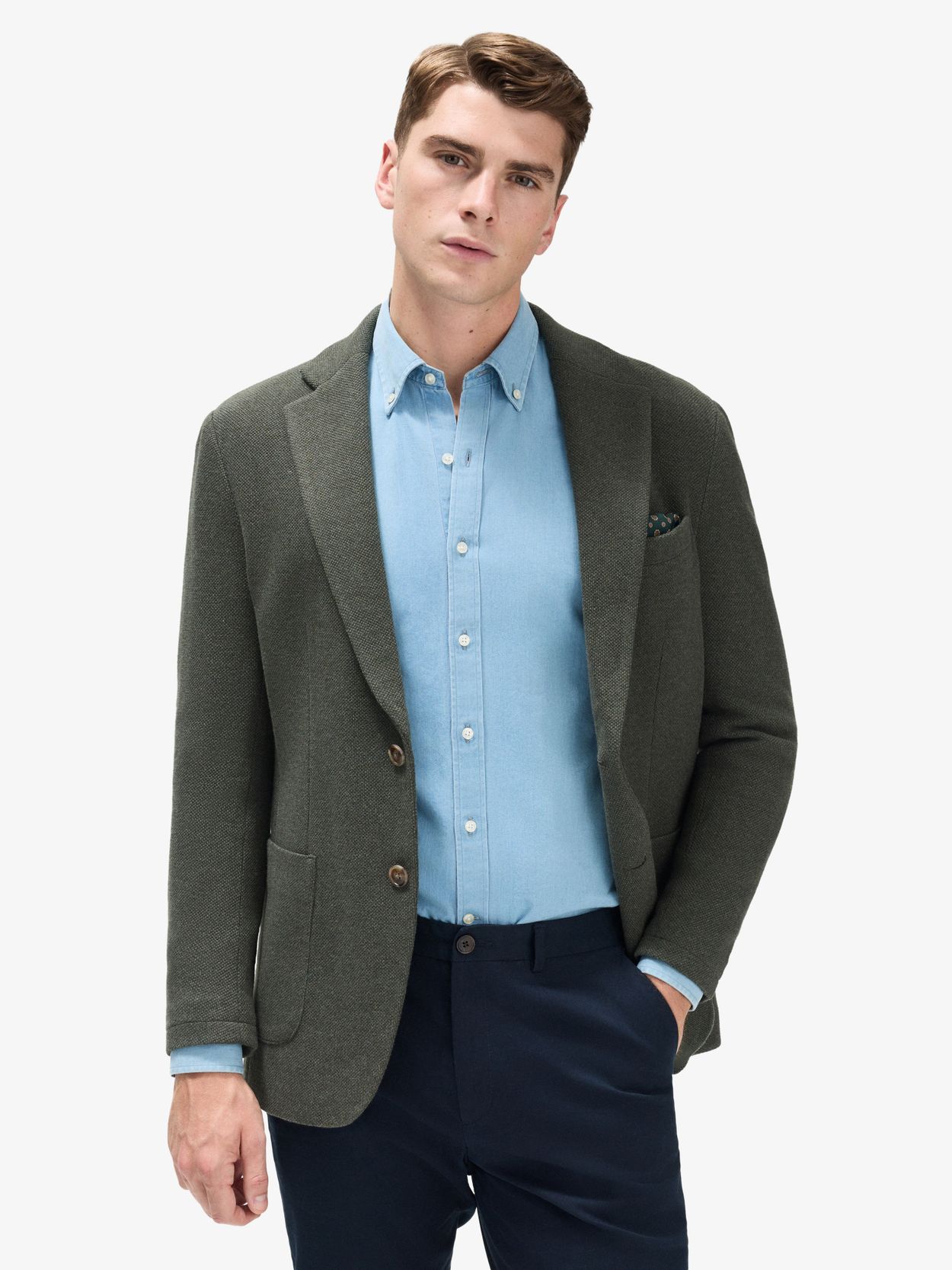 Single Breasted Knitted Jacket Theo - Buy online | John Henric