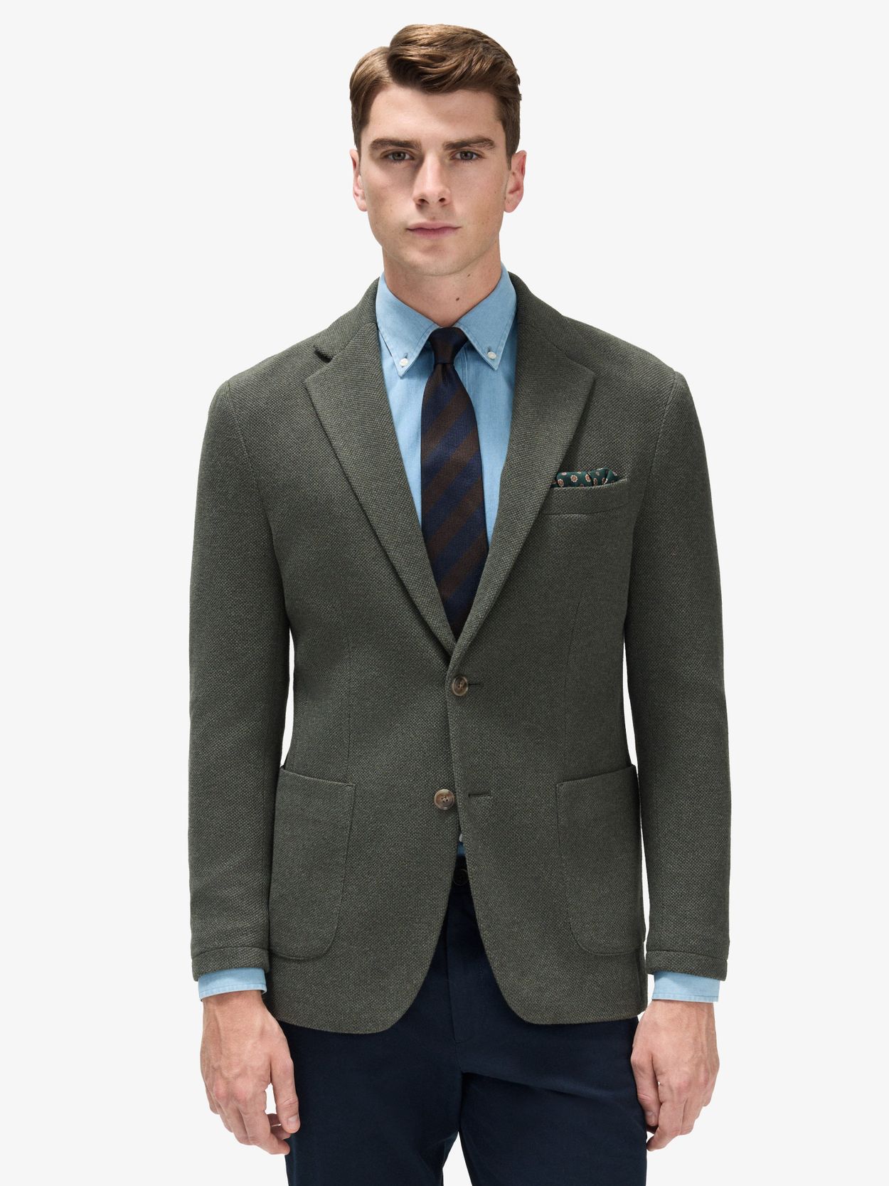 ジャケット on&on Double Breasted Jacket NEW4WJ938_93 Single Breasted Knitted Jacket Theo - Buy online | John Henric
