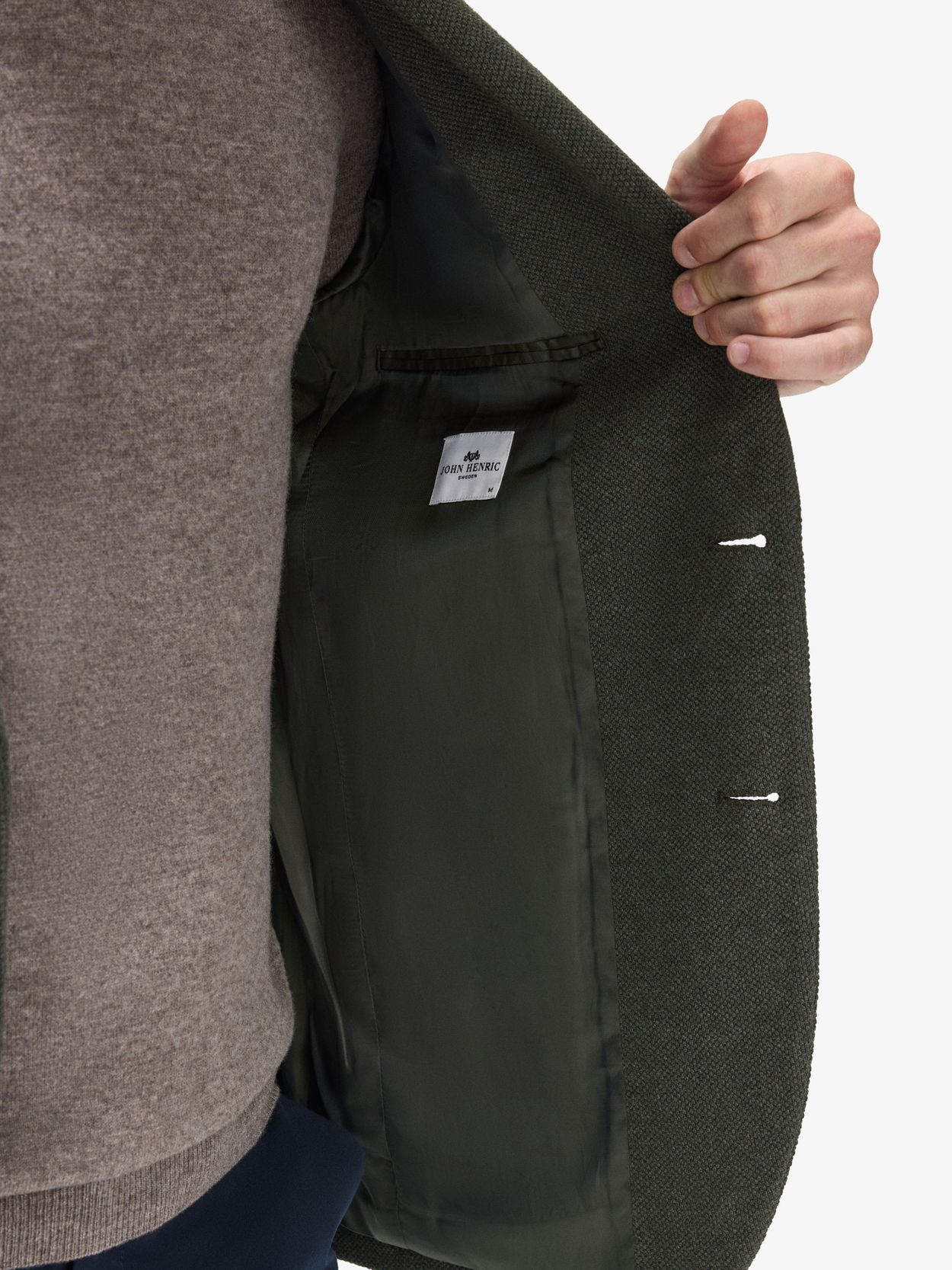Single Breasted Knitted Jacket Theo - Buy online | John Henric