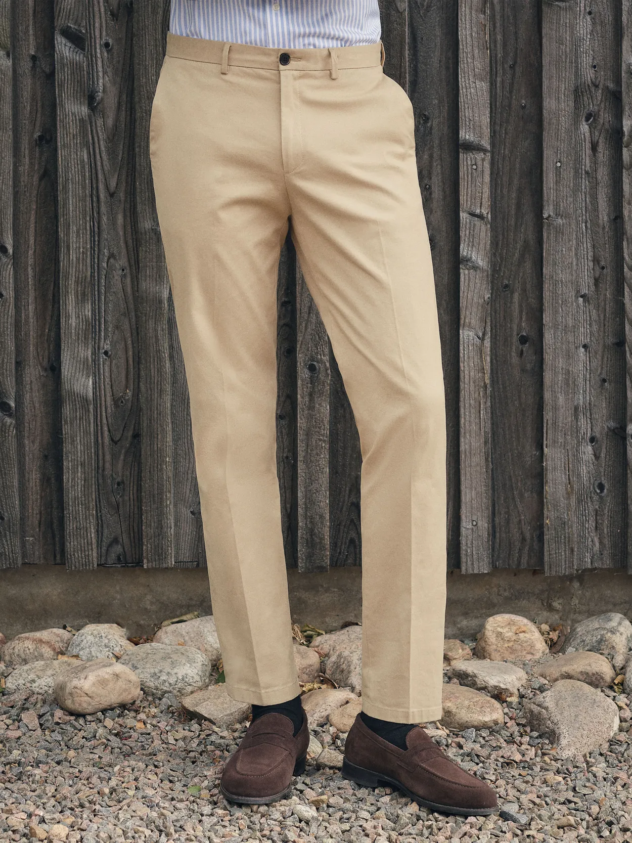 Beige Chinohose Austin