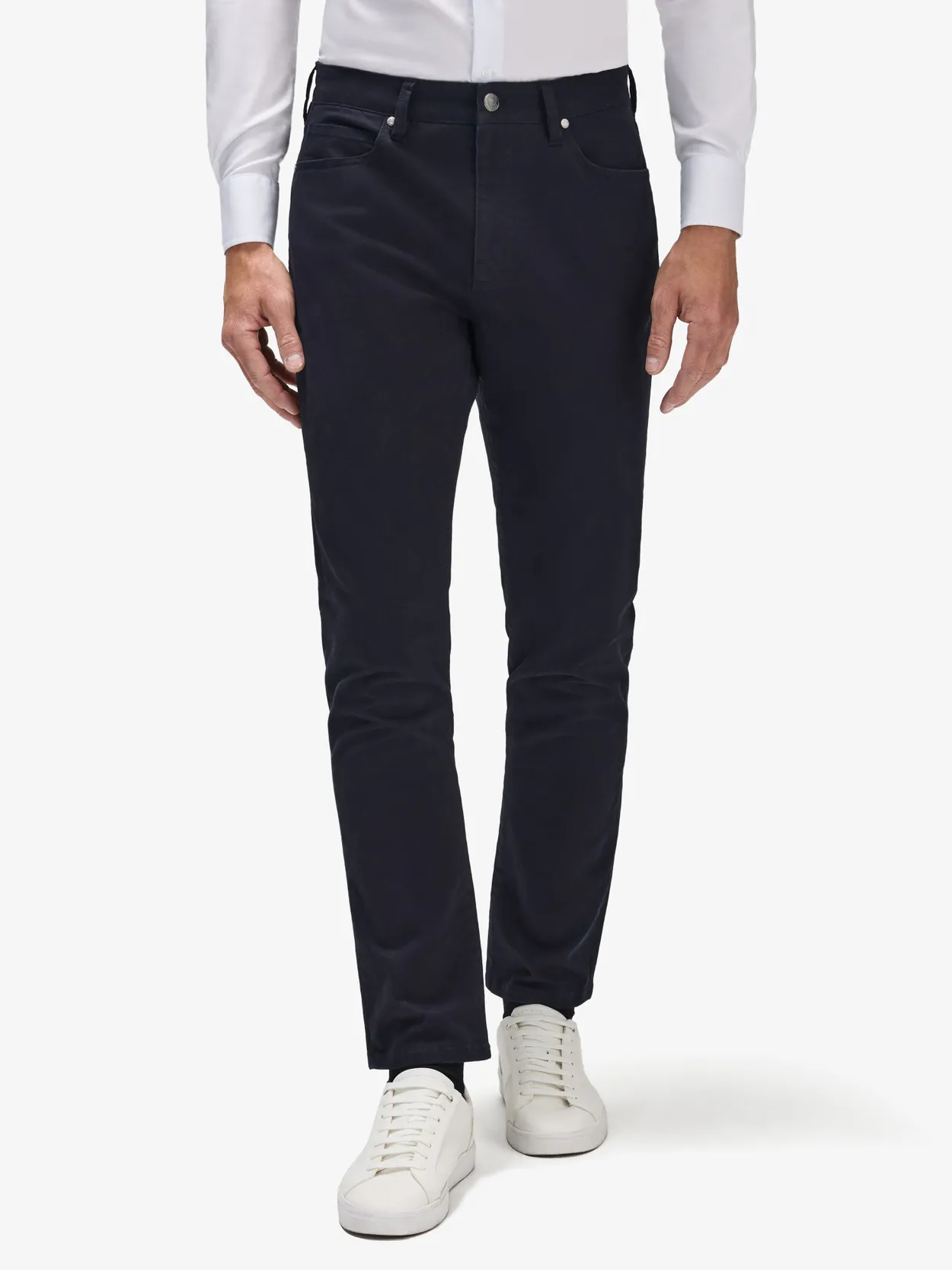 Navy Blue Trousers Abe