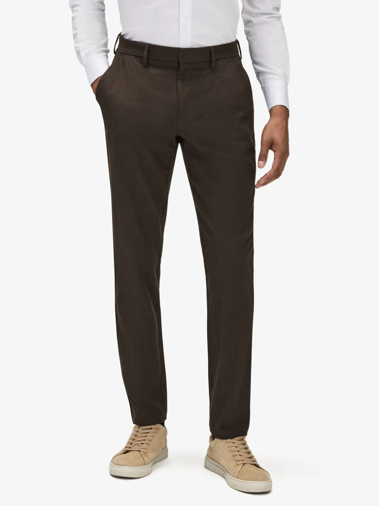 Pantalon Marron Foncé Feira