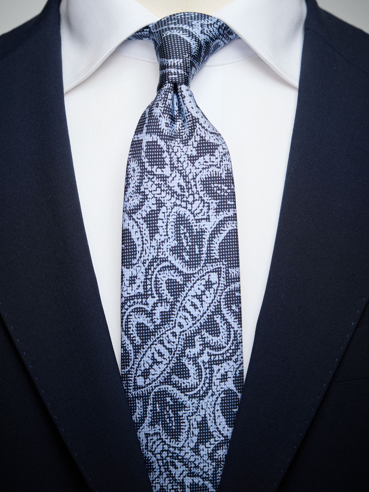 Blue Tie Paisley