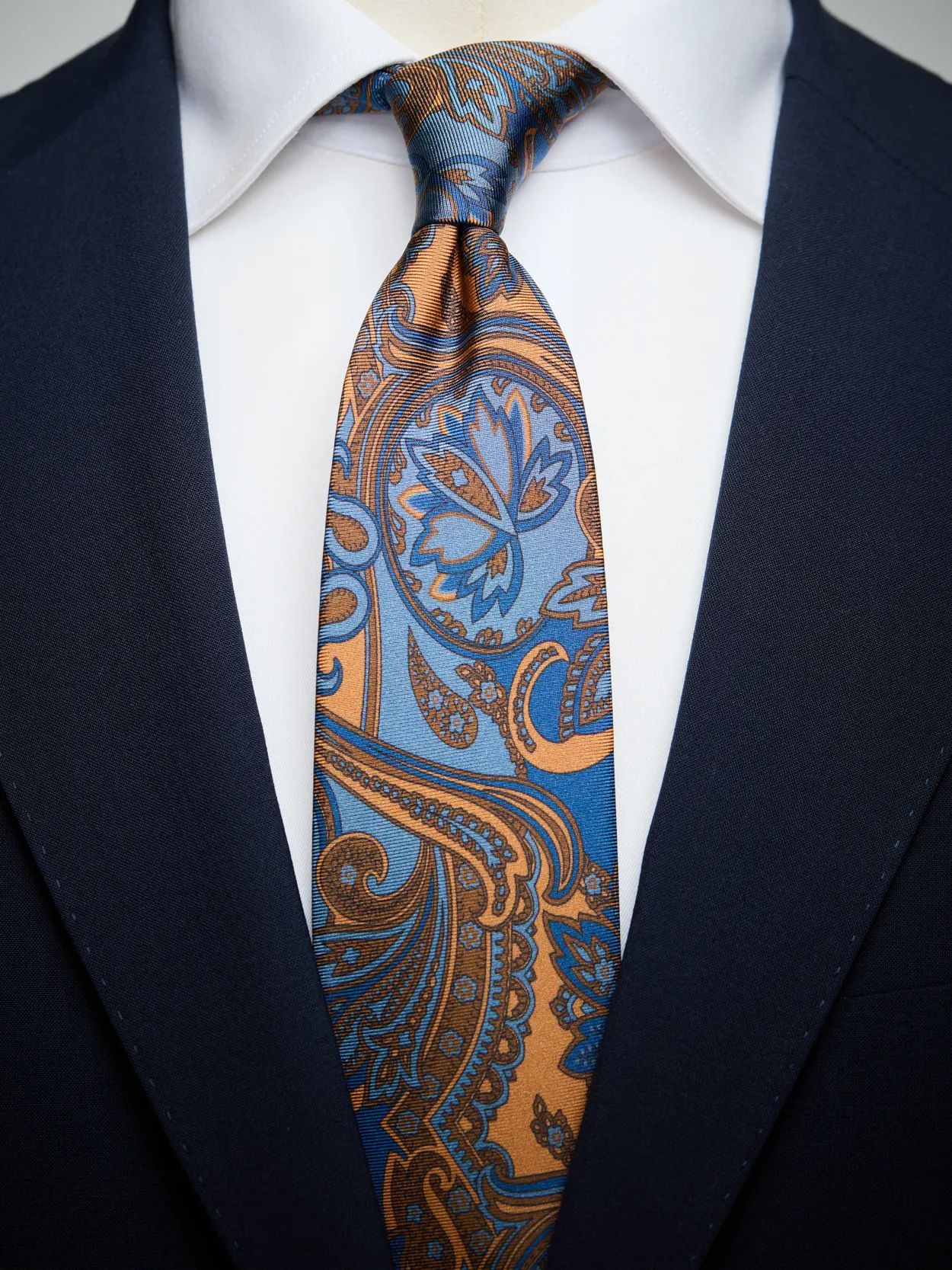 Beige Tie Paisley