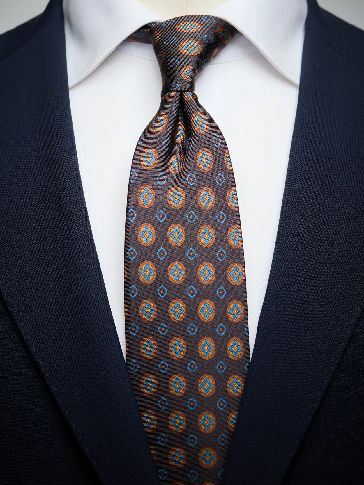 Brown Tie Geometric