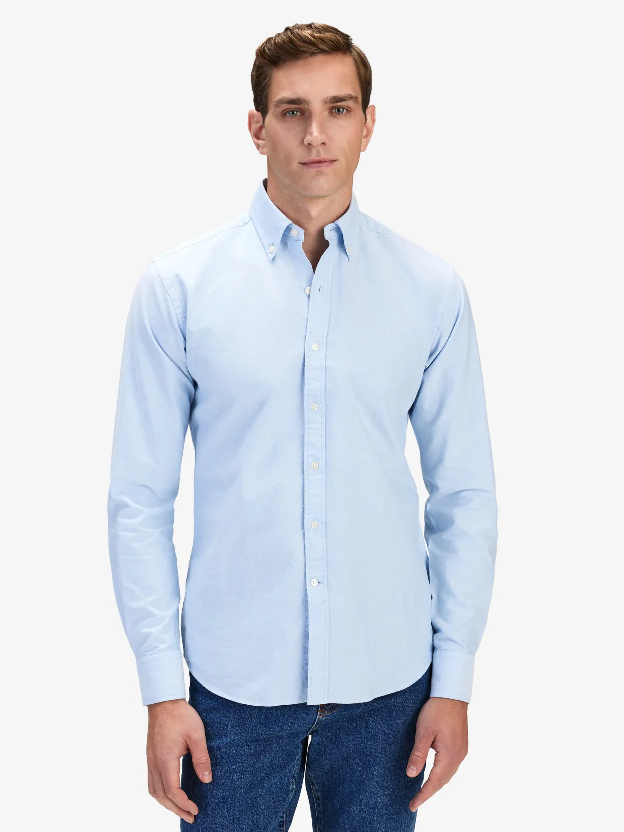 Chemise Oxford Bleu Clair