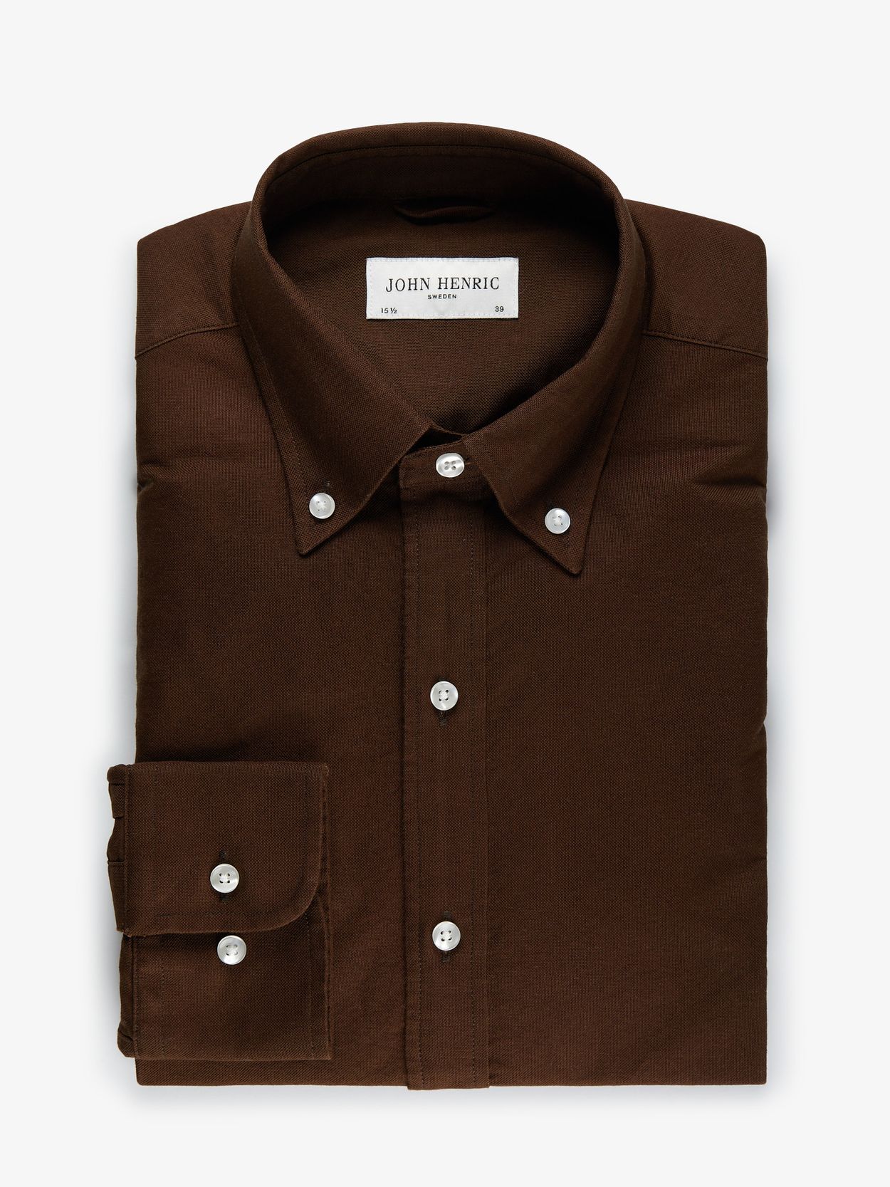 Brown Oxford Shirt