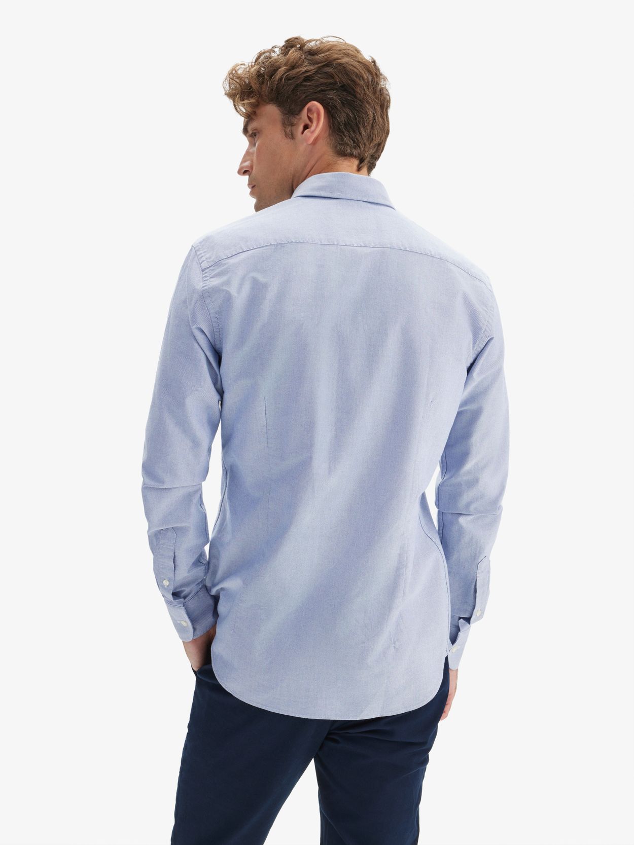 Mid Blue Oxford Shirt