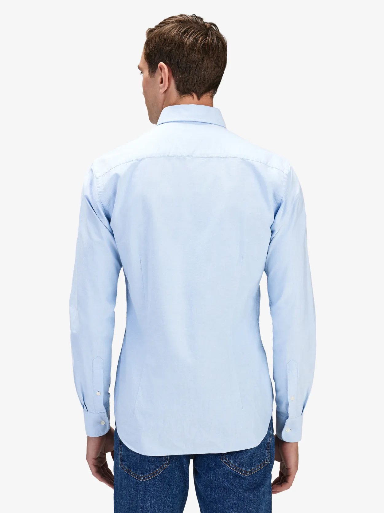 Light blue Oxford shirt - Shirts - Man