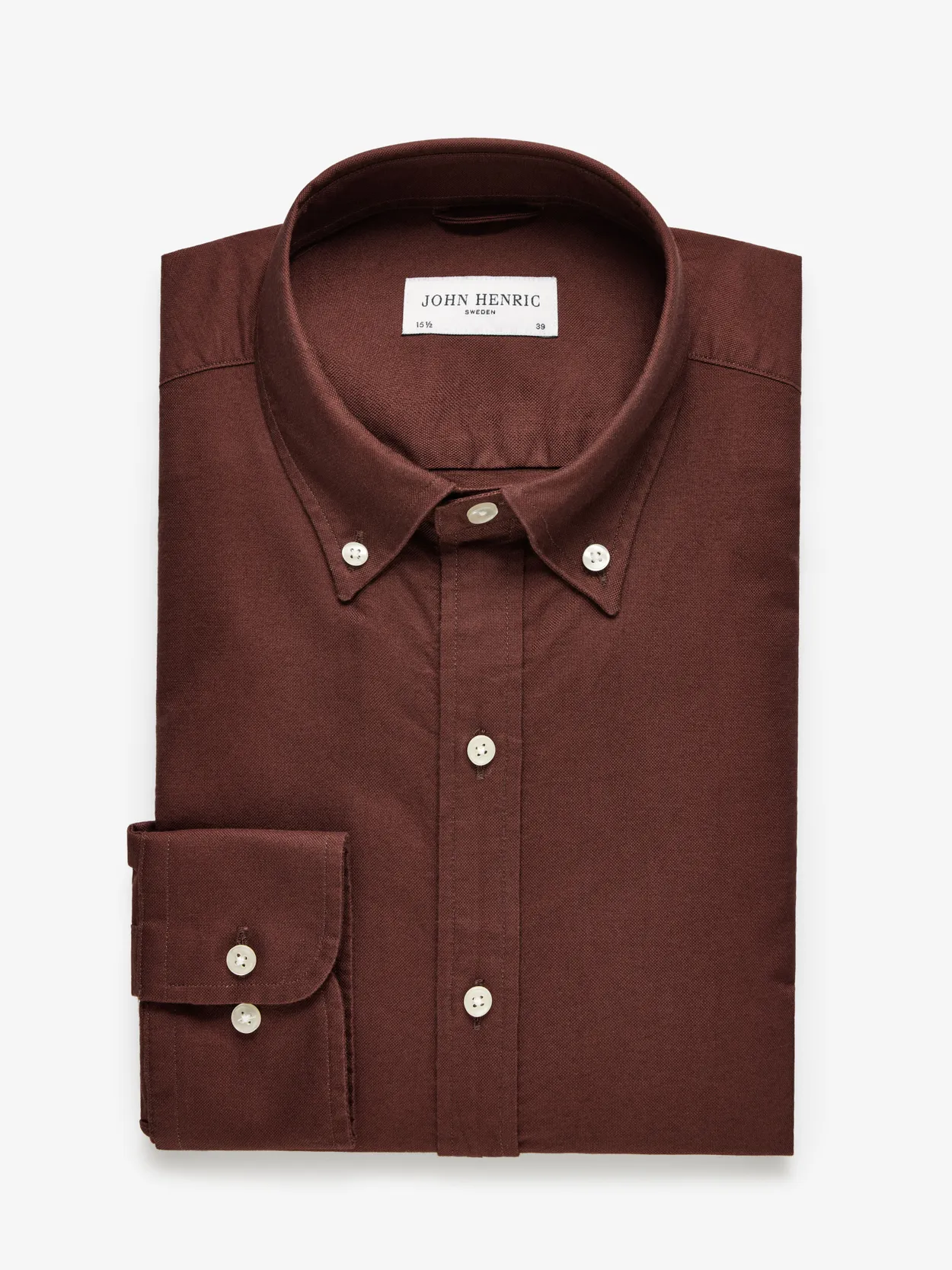 Brown cheap oxford shirt