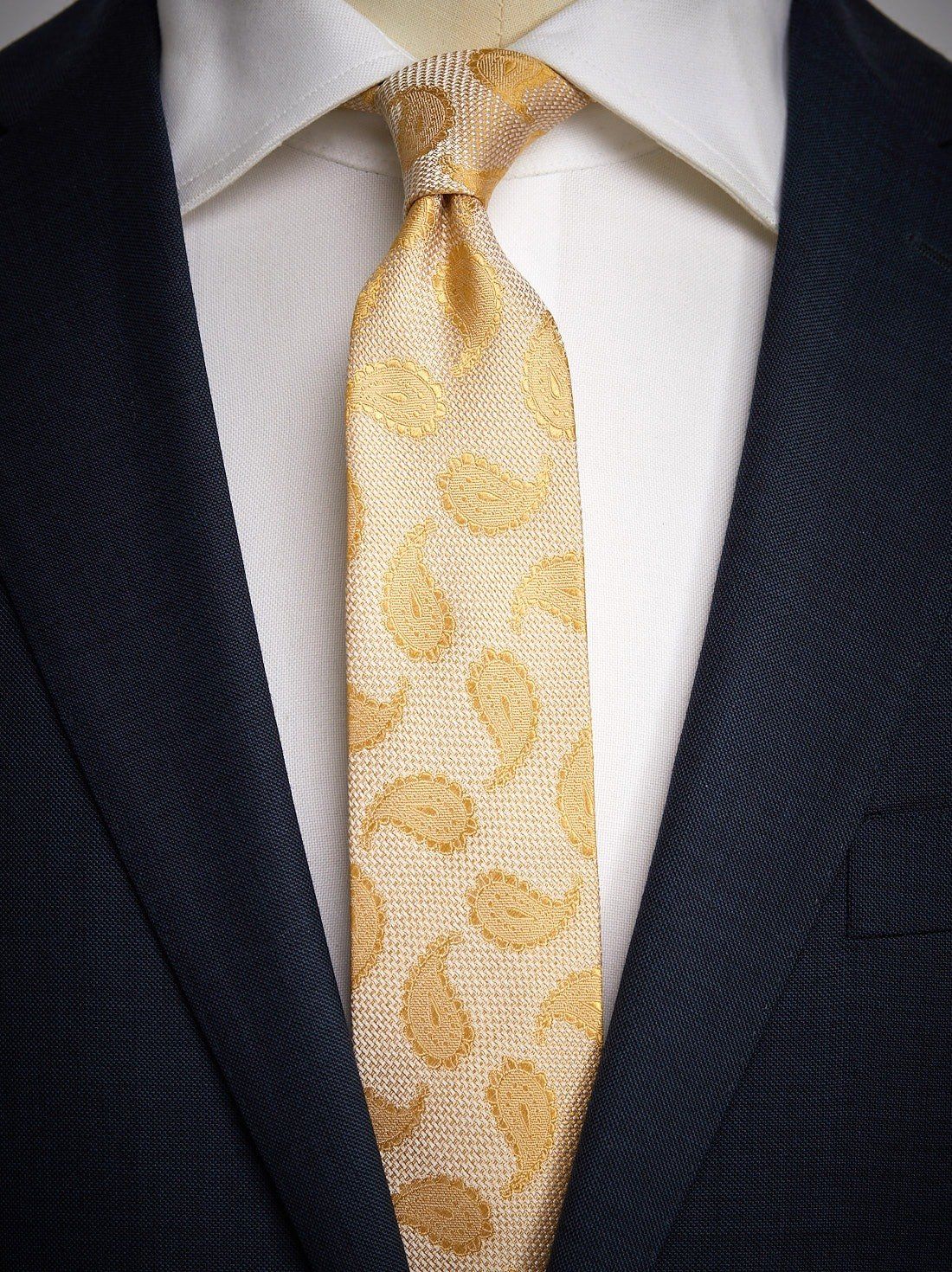 mens yellow and grey ties