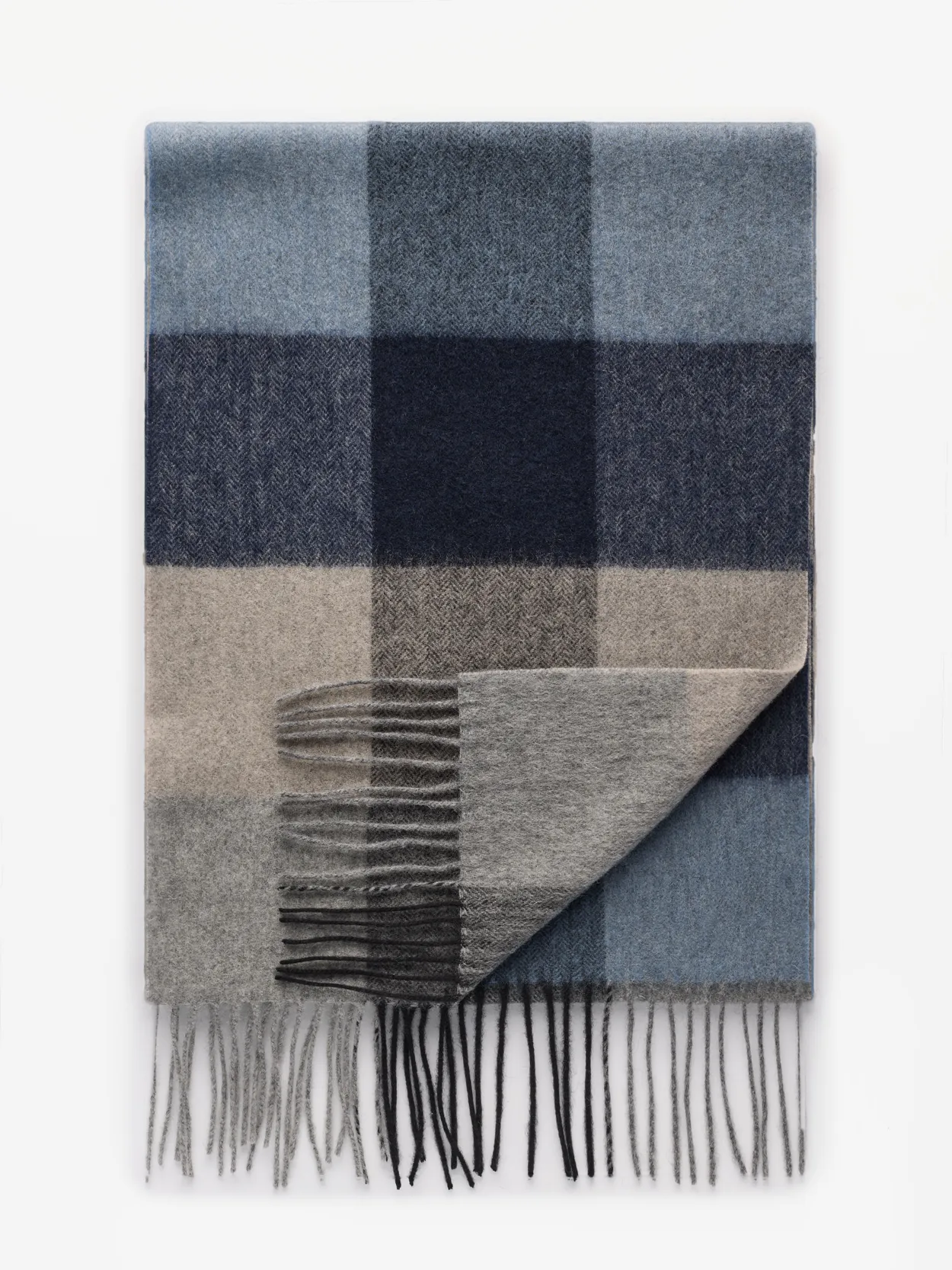 Grey Winter Scarf