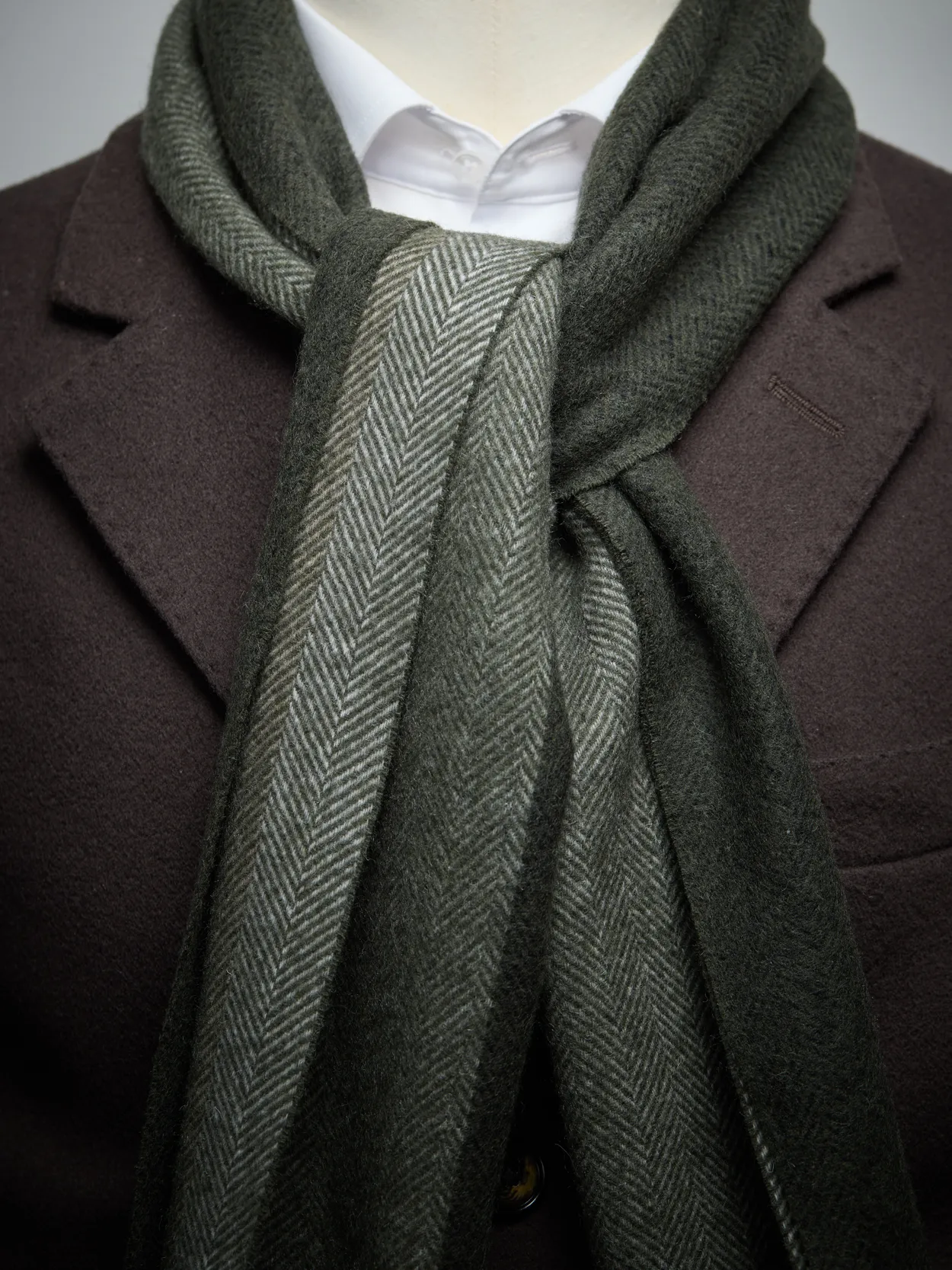 Green Winter Scarf