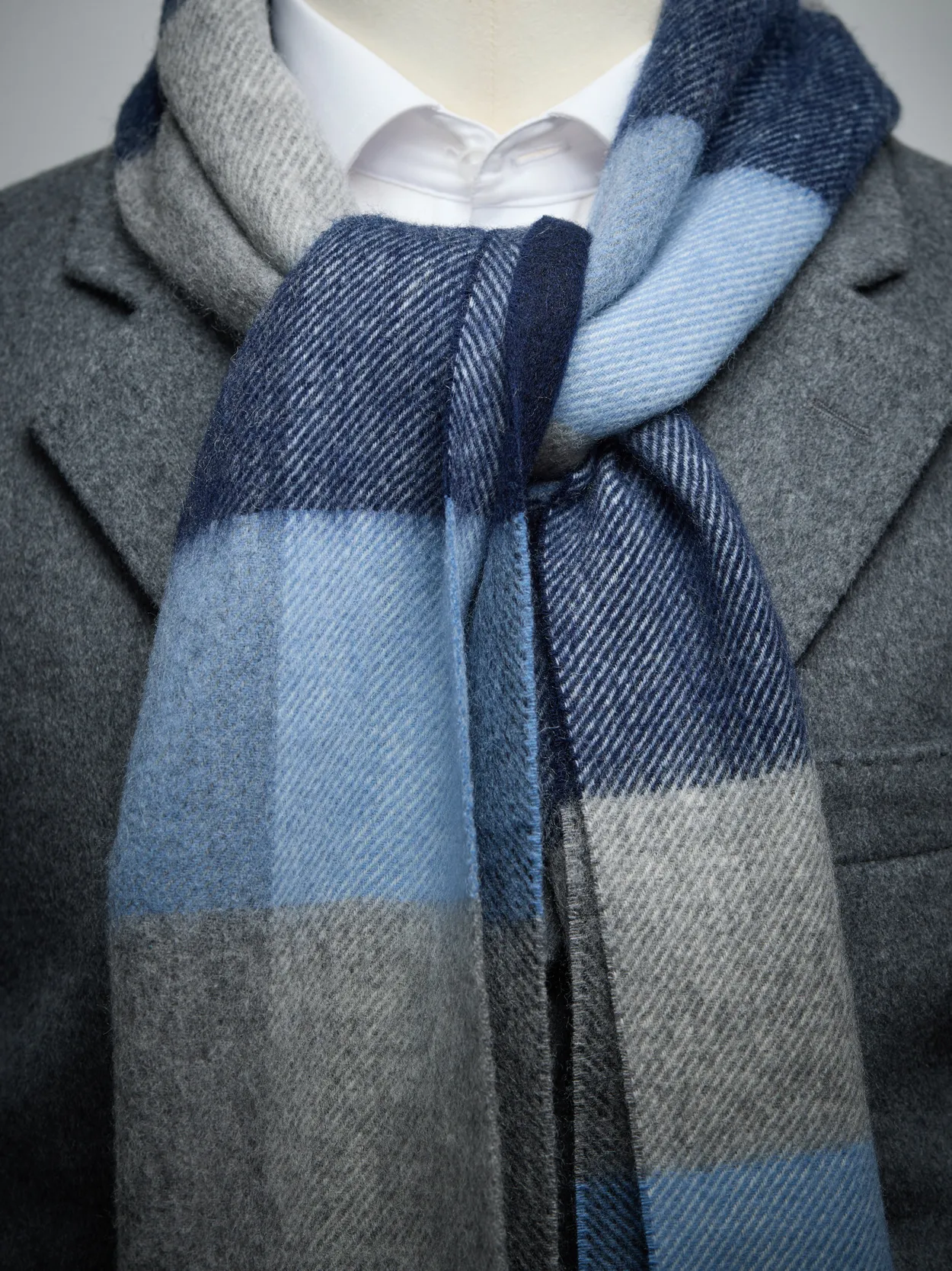 Blue Winter Scarf