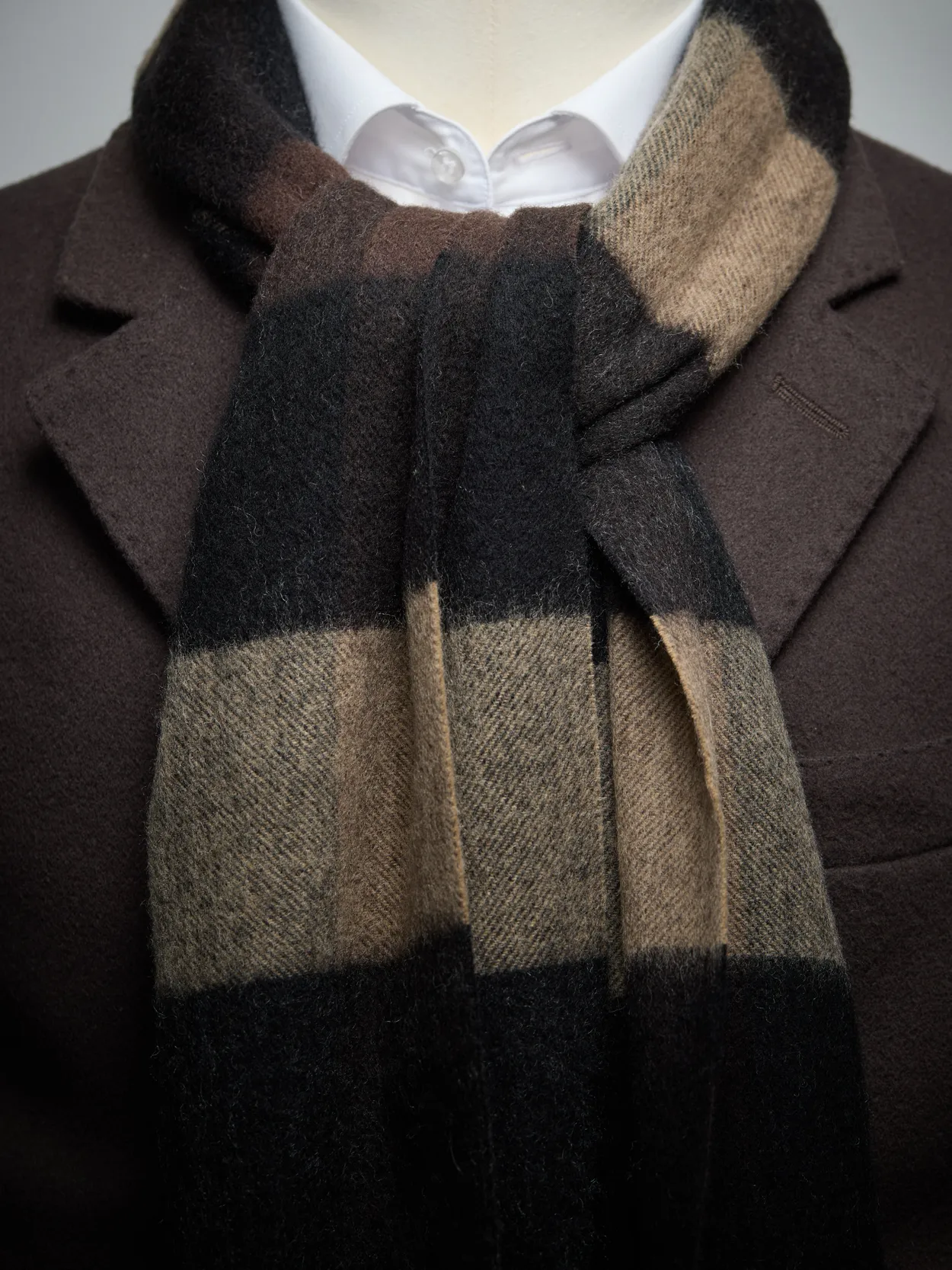 Brown Winter Scarf