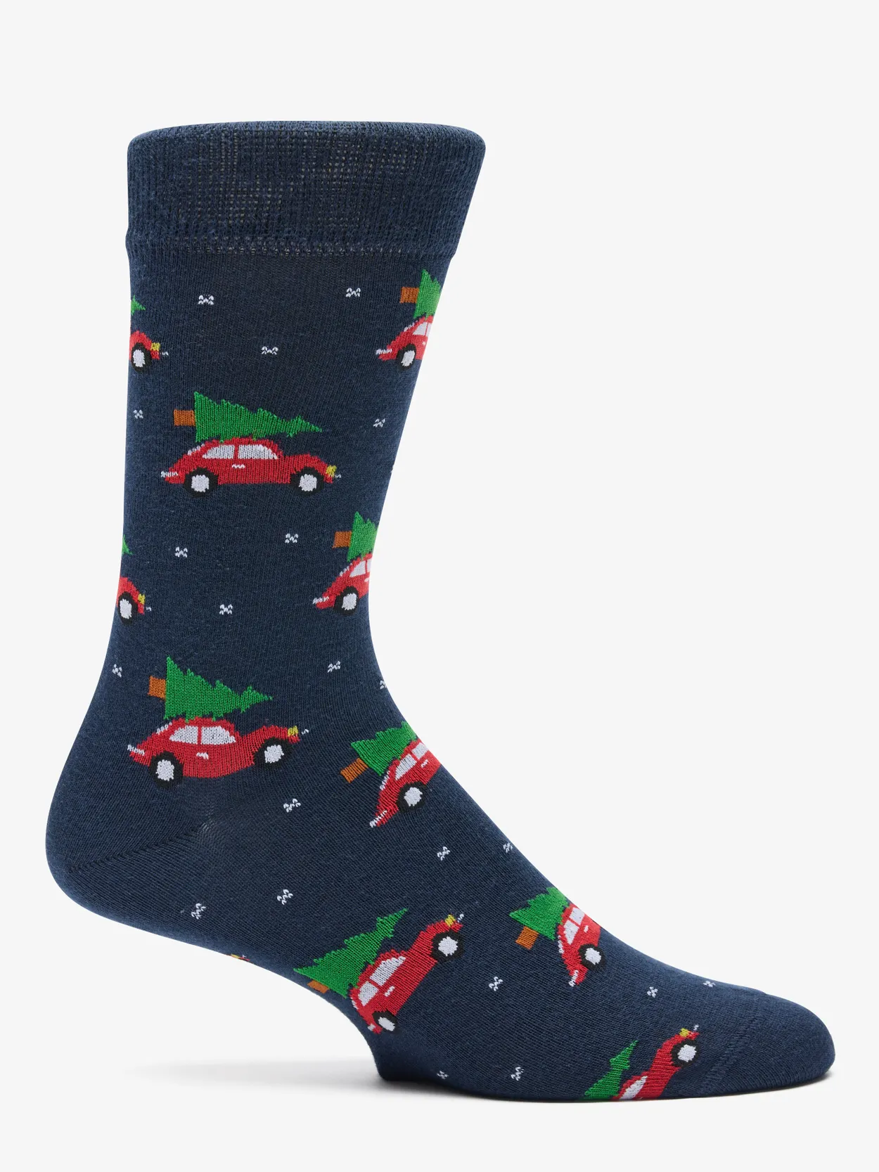 Blue Christmas Socks