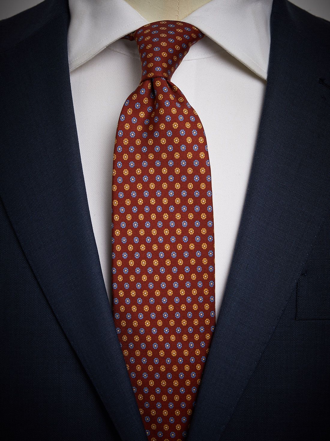 Rote Motiv Krawatte