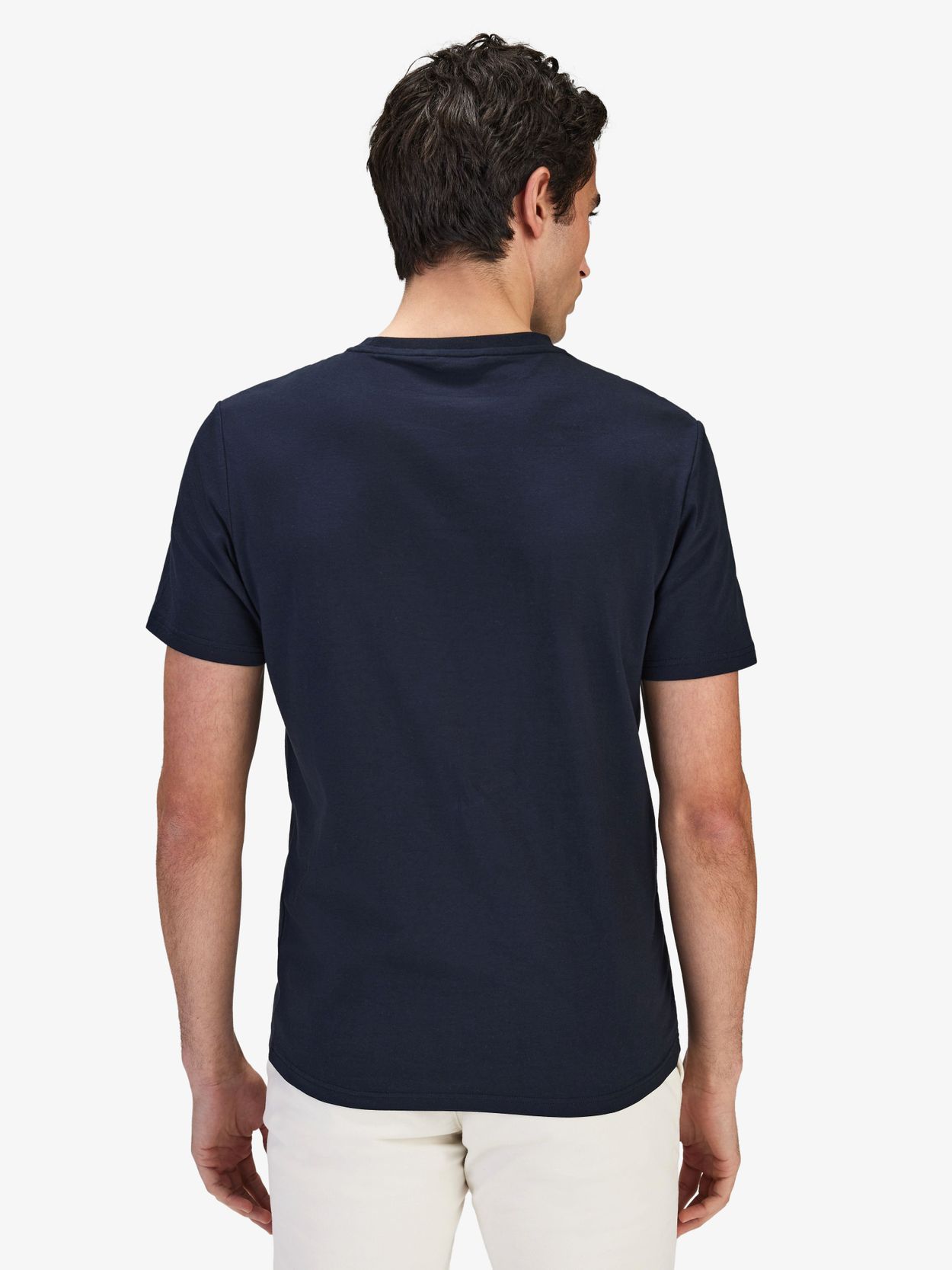 Image number 6 for product Set van 2 witte en blauwe T-shirts