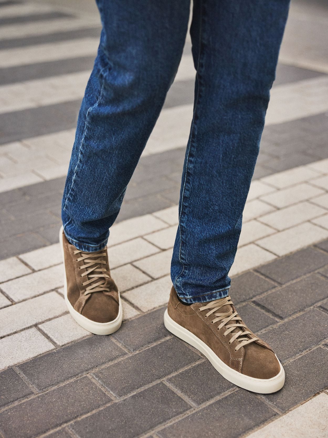Brown Sneaker Suede - Men display picture 1