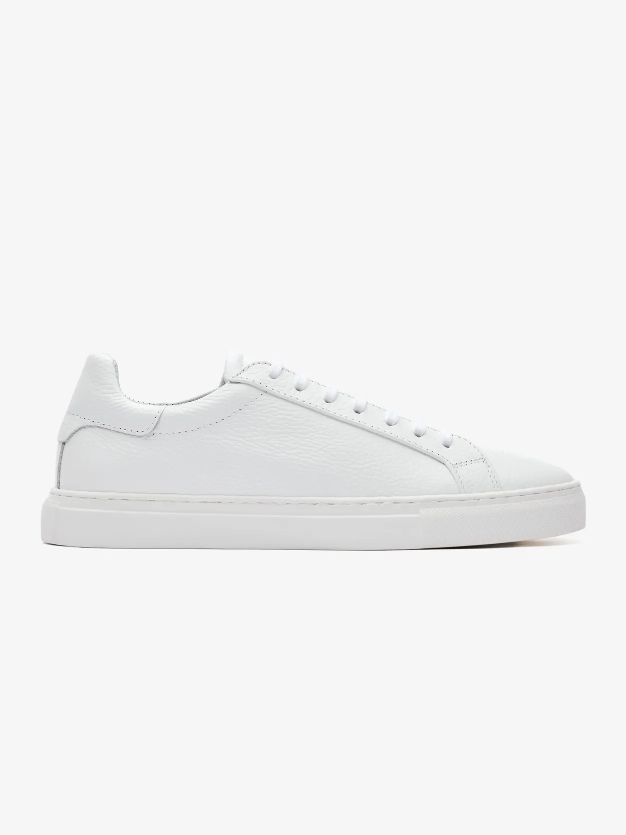 Witte Leren Sneakers