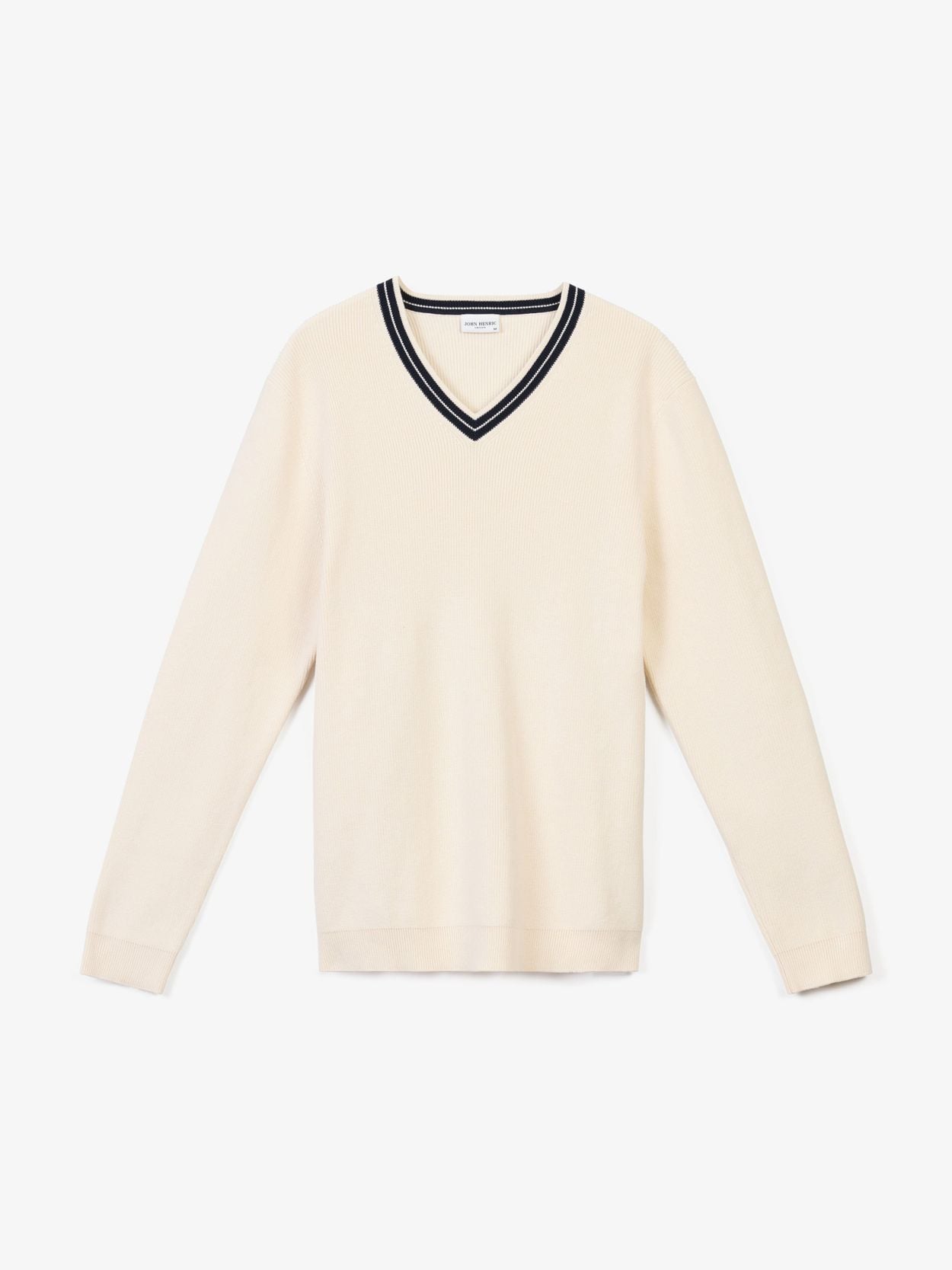 Cotton V-Neck Sweater - Buy online | John Henric