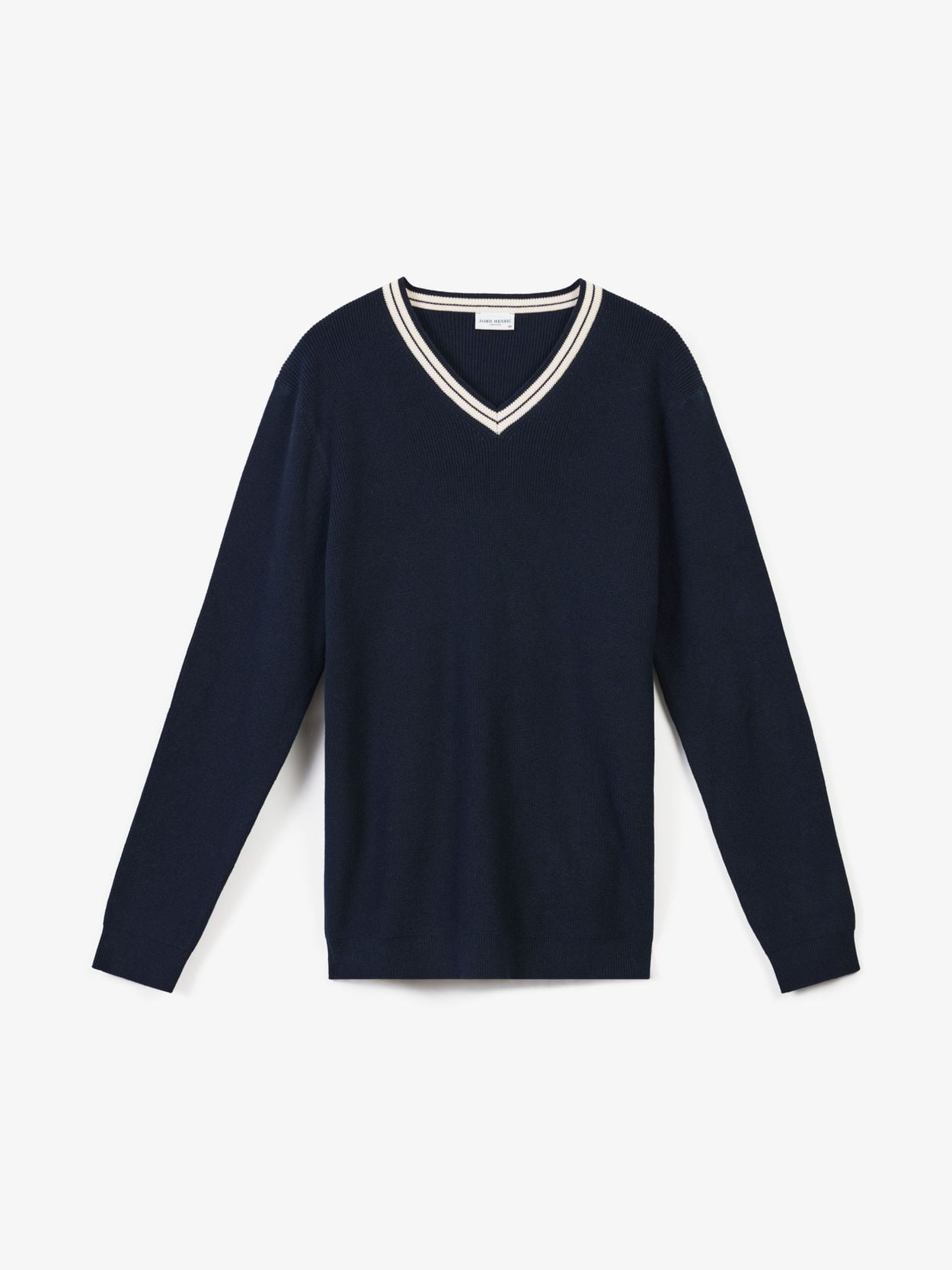 Cotton V-Neck Sweater - Buy online | John Henric