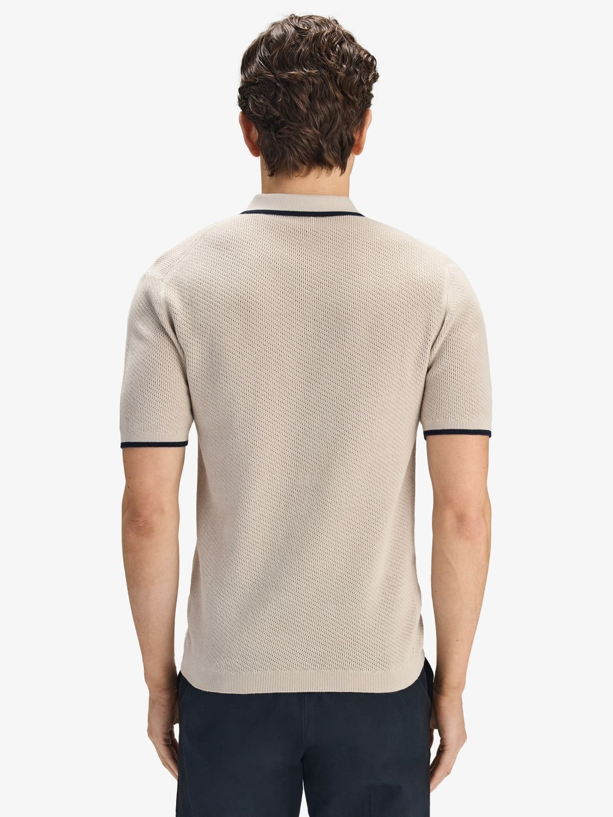 Herald Short Sleeve Polo Knit – THE TOÉ